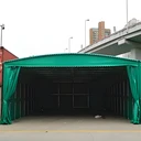 電動(dòng)推拉雨篷伸縮式電動(dòng)雨蓬推拉棚活動(dòng)雨棚安裝物流倉庫活動(dòng)帳篷