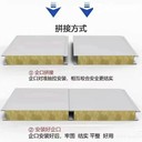 機(jī)制巖棉隔墻凈化板食品廠電子廠房無塵車間隔墻吊頂凈化板