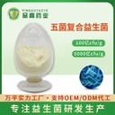 五菌復(fù)合益生菌粉食品級益生菌原料批發(fā)100億cfu/g乳酸菌粉