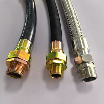 DN15x1000-4分防爆軟管BNG防爆管防爆穿線管橡膠PVC