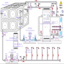 酒店賓館洗浴生活熱水電真空熱水鍋爐150KW電阻真空熱水機組
