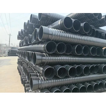 陜西省寶雞市隴縣HDPE雙壁波紋管生產(chǎn)廠家SN8SN10SN12.5