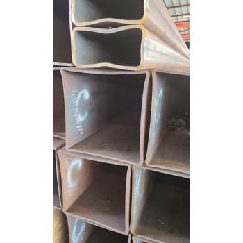 阜新幕墻建筑用矩形管兆鐸120*120*9方管沖孔