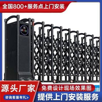 灌云縣電動大門安裝價格伸縮門廠家