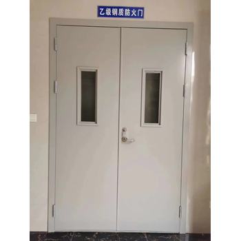 滁州南譙區(qū)防火門定制/帶玻璃視窗鋼質(zhì)防火門/商場(chǎng)超市防火門定制