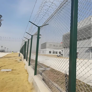 高速公路護欄網(wǎng)鐵絲網(wǎng)養(yǎng)殖圍墻防護柵欄光伏圈地雙邊絲護欄圍欄網(wǎng)