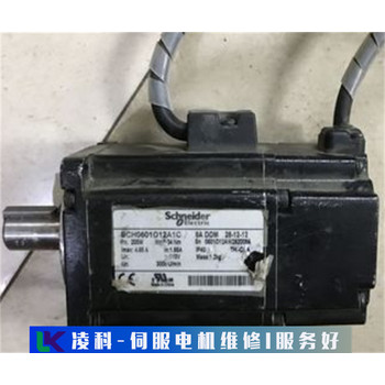 BS邦碩伺服電機編碼器故障維修啟動沒反應