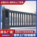 常熟市電動直線門無軌道懸浮門廠家