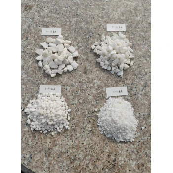 純白色破碎石米裝飾造景鋪路白色米石3*5毫米景觀園林白石子