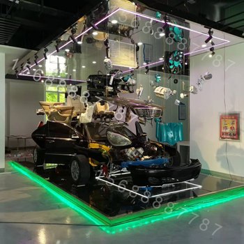 新能源汽車吊裝展示臺(tái)整車結(jié)構(gòu)透視臺(tái)汽車教學(xué)設(shè)備實(shí)訓(xùn)臺(tái)