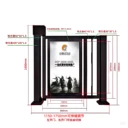 小區(qū)電動(dòng)人行通道小門智能廣告門柵欄門密碼刷卡刷臉感應(yīng)門禁小門