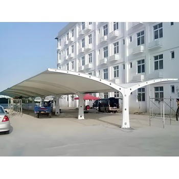 膜結構停車棚、公園膜結構、門廳膜結構、景觀棚
