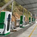 160KW國(guó)美歐標(biāo)出口充電樁商用運(yùn)營(yíng)建站雙槍一體式落地直流樁