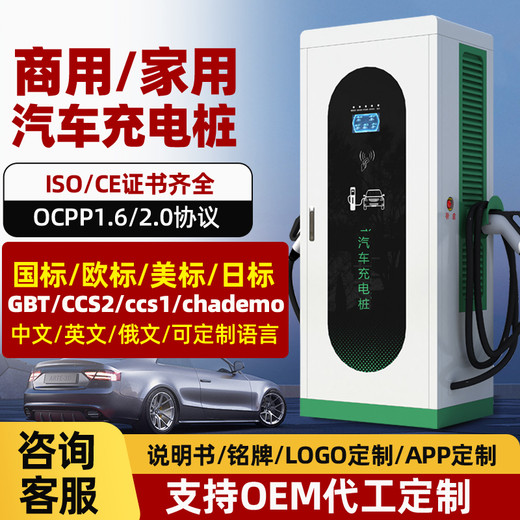 跨境出口充电桩CCS2欧标美标充电桩OCPP1.6新能源电动汽车充电站