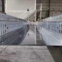 杭州400*300熱鍍鋅橋架槽式橋架熱浸鋅電纜橋架金屬制品