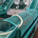 200型地瓜洗泥機鼠籠螺旋清洗上料機洗紅薯機呈昊銷售