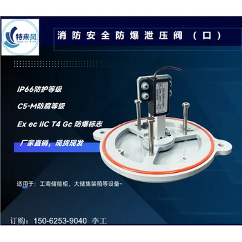 特來風(fēng)消防安全泄爆閥泄壓口儲(chǔ)能柜用氣體泄爆口