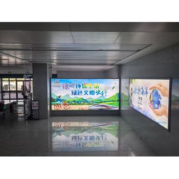 鹽城濱海港高鐵站燈箱廣告招商，濱海高鐵站出站通道候車大廳廣告