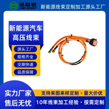 新能源汽車(chē)動(dòng)力電池高壓線束電池模組間連接線束高壓電池線束