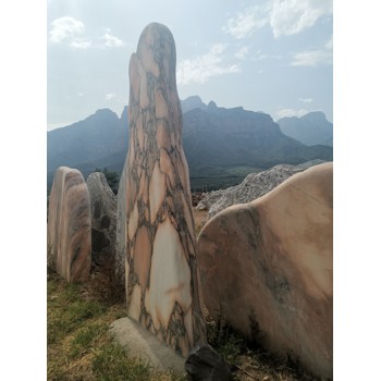大型景觀(guān)石天然風(fēng)景石晚霞紅