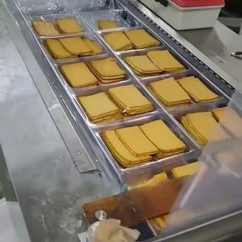 豆腐皮二手拉伸膜真空包裝機(jī)