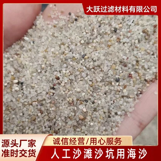 建湖縣園林景觀造形狀海砂石英砂一頓價格