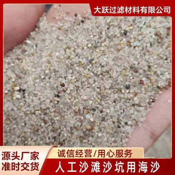 赤壁市0.5-1.0mm過濾海沙石英砂銷售