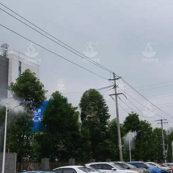 云南道路燈桿噴霧/路燈霧森降塵降溫噴霧廠家