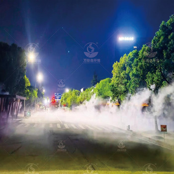 云南道路燈桿噴霧/路燈霧森降塵降溫噴霧廠家