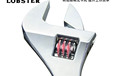 LOBSTER蝦牌手動工具輕薄型短型活動扳手UM30
