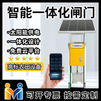 智能水閘集成化設計測控一體化閘門測流控流測量自動調(diào)節(jié)