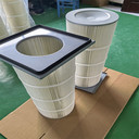 供應(yīng)威爾登除塵器方卡盤阻燃除塵濾筒324*860