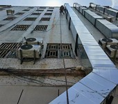 溫州鑫旺酒店商場工廠廠房車間廚房排煙設備安裝通風管道加工廠家