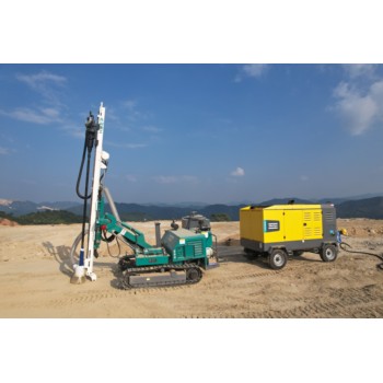 汕頭孔山重工潛孔鉆機KS669鉆機質(zhì)量可靠