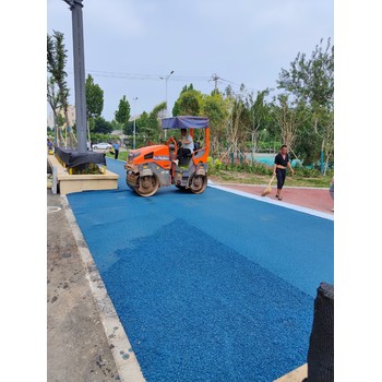 長治市彩色瀝青冷拌料廠家開袋即用彩色瀝青冷補料價格