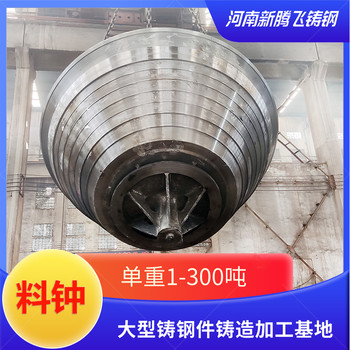 大型鑄鋼件廠家生產(chǎn)非標(biāo)大型鑄件單重1噸起來(lái)圖鑄造加工冶金料鐘