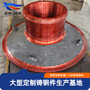大型鑄鋼件廠家新騰飛鑄鋼10+年非標(biāo)定制經(jīng)驗(yàn)球磨機(jī)端蓋