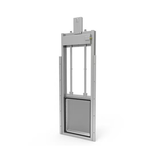 鄭州雙吊點鋁合金閘門