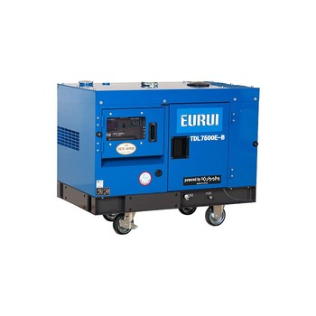 日本東洋久保田柴油靜音型5KW車載移動式發電機組TDL7500E-B