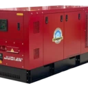 巨電車(chē)載柴油靜音型防雨發(fā)電機(jī)組KJD66000TS3