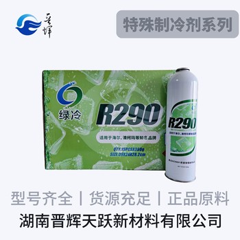 長(zhǎng)沙晉輝天躍R290制冷劑冰箱冷柜氟利昂環(huán)保冷媒
