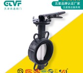 D71X-16C手動對夾蝶閥碳鋼D50-DN200
