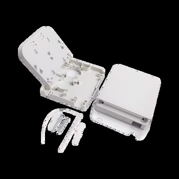 FTTH室內ABS1芯2芯SC/LC/FC光纖桌面盒接續盒空箱