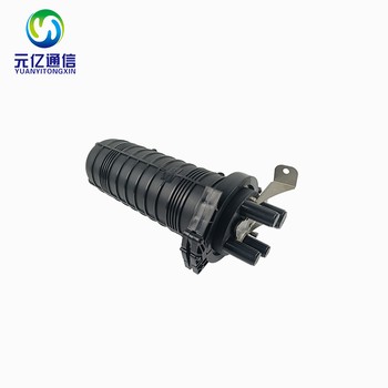 YY-MS09R光纜接續盒1進4出光纖144芯接頭盒炮筒式