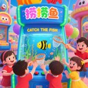 廣州源頭生產(chǎn)，天天摸魚(yú)，喜歡摸小魚(yú)小蝦，抓小烏龜的機器