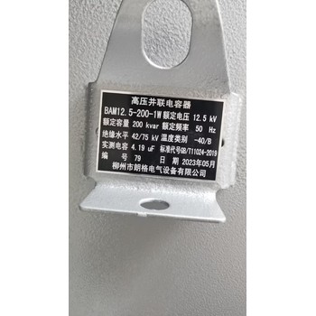 工廠直發BAM12.5-200-1W高壓并聯電容器