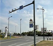 贵州监控杆定制-八角监控杆-小区监控杆-路灯杆