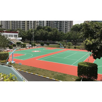 廣州運(yùn)動場建設(shè)籃球場材料施工