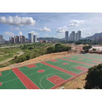 江門恩平開平鶴山運動場建設(shè)籃球場足球場材料施工
