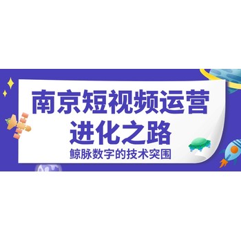 南京短视频运营市场升温：鲸脉数字以技术驱动开启企业营销新范式